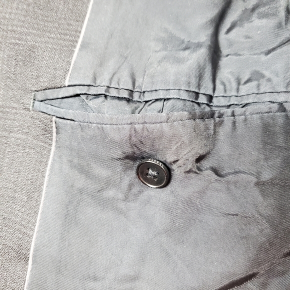 Theory Black Virgin Wool Blazer Suit Jacket - Picture 9 of 10